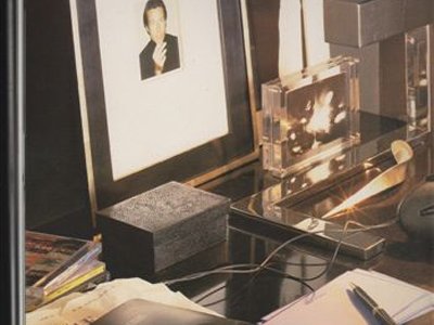 Lampada MECCANO, in ottone nichelato